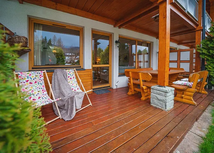 Apartamenty Viva Maria Apart Zakopane SPA z basenem, jacuzzi i parkingiem
